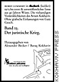 Horst Lummert in kuckuck (kulikri): Band 13, Der juristische Krieg